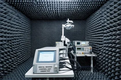Medical device EMC chamber