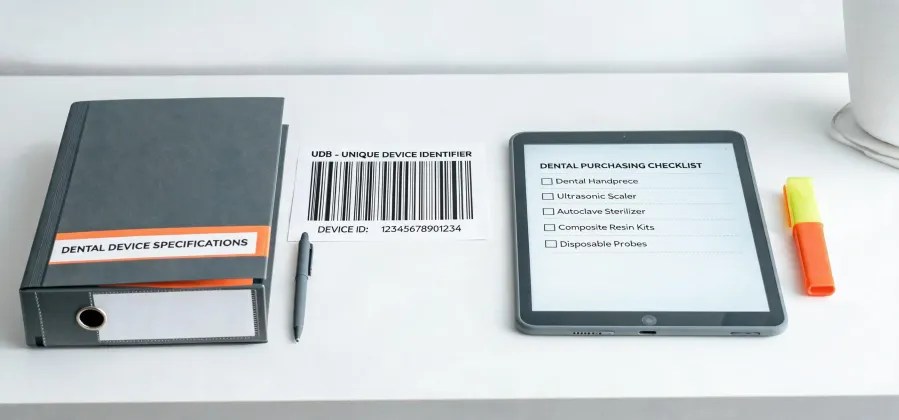 Medical device documentation desk
